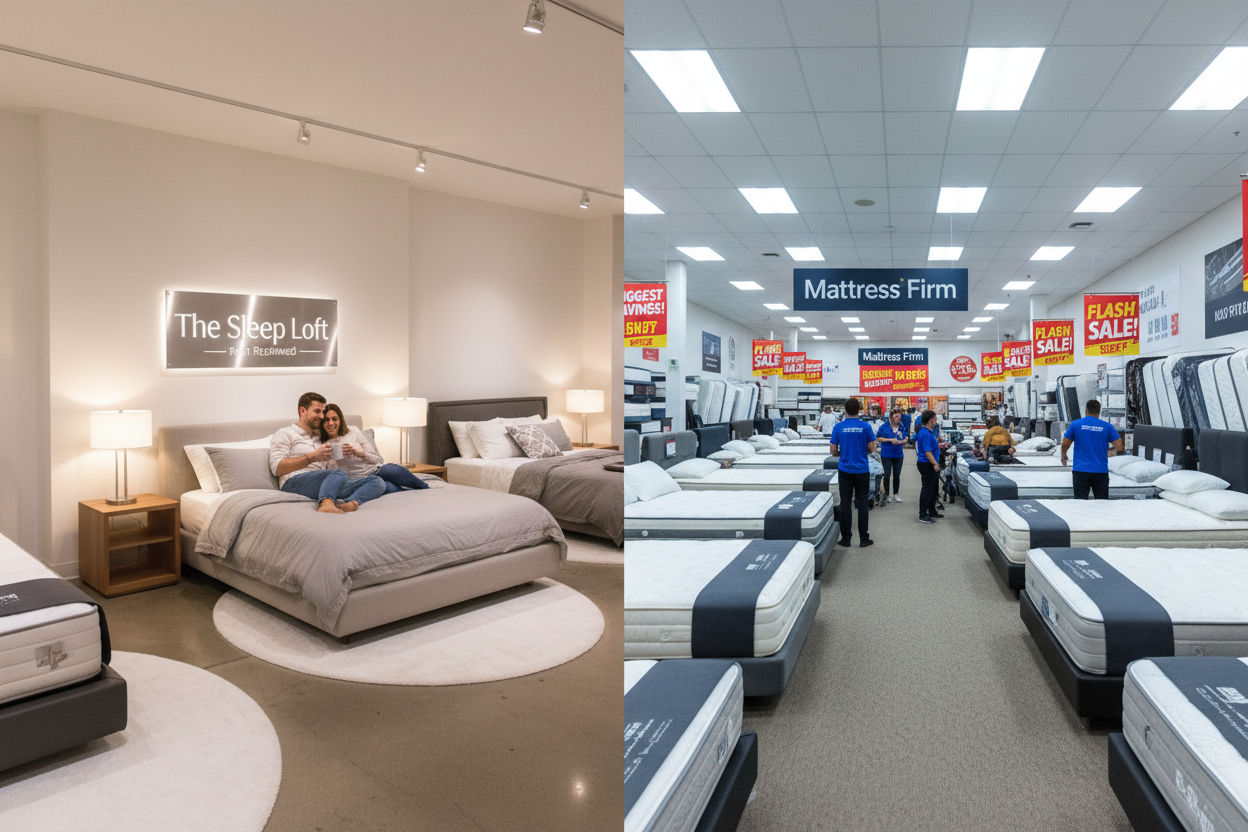 The Sleep Loft vs. Mattress Firm: Which Is Better for Buying a Mattress?